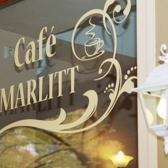 Cafe Marlitt Apartment Arnstadt Bagian luar foto