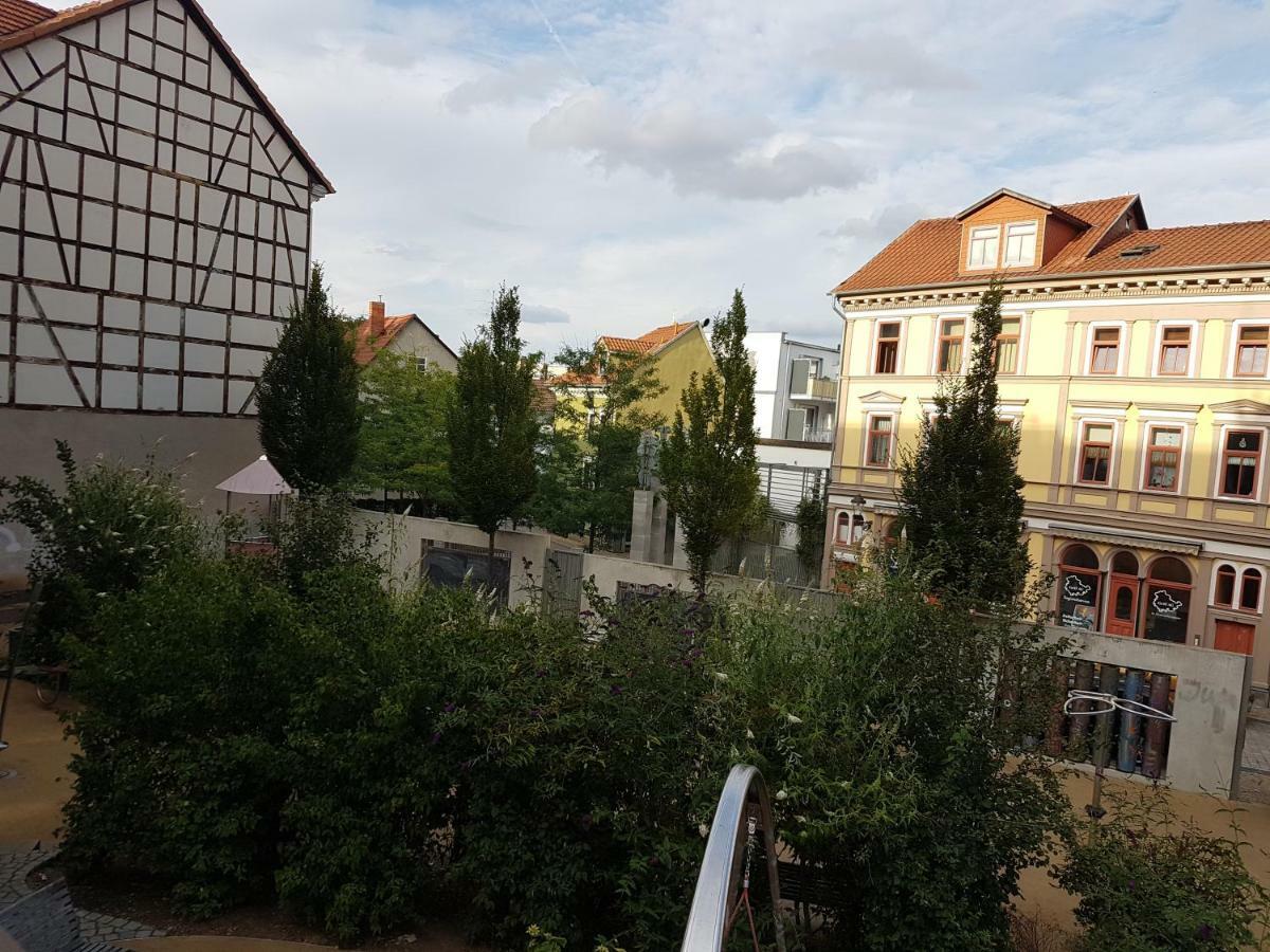 Cafe Marlitt Apartment Arnstadt Bagian luar foto